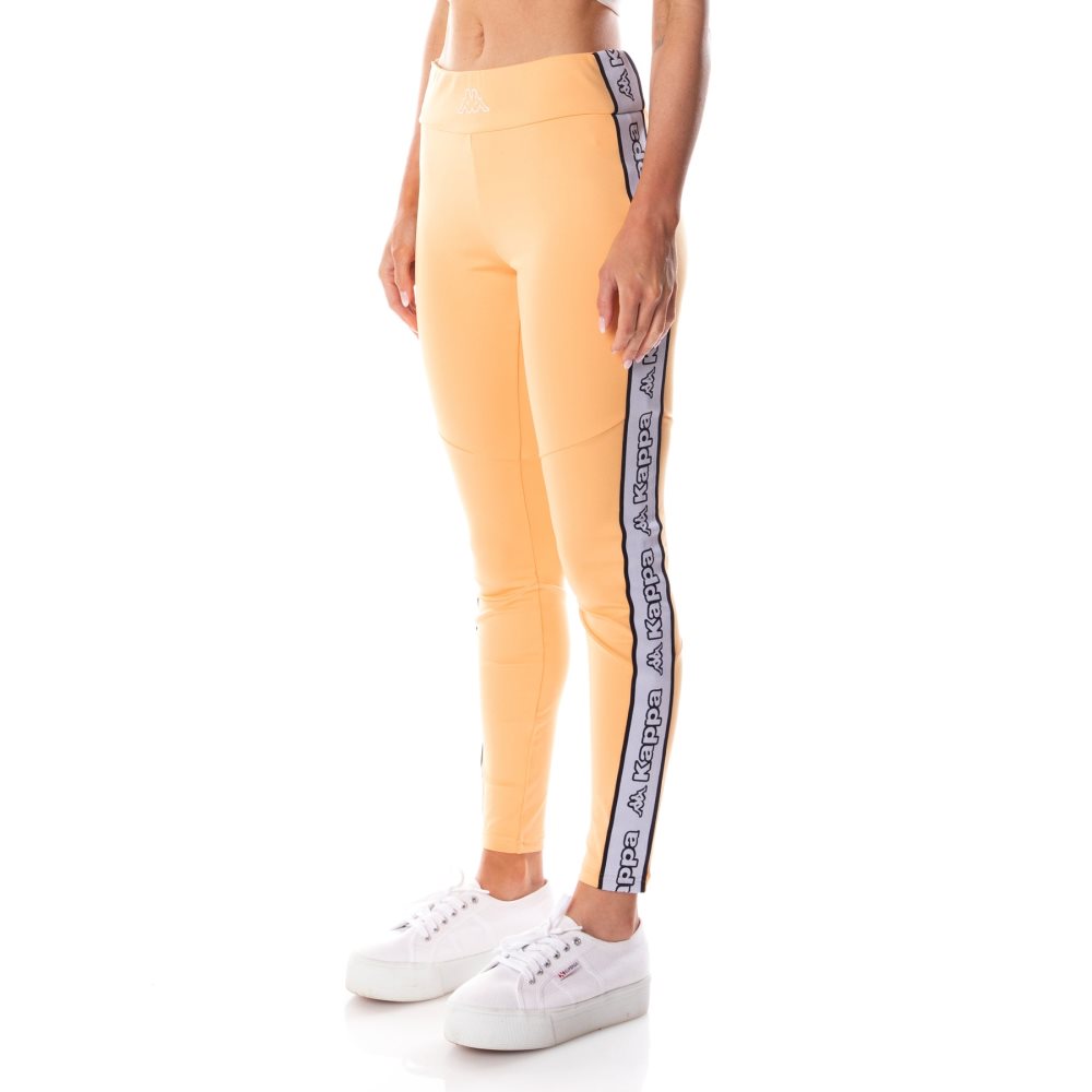 Leggins Kappa Logo Tape Eva Naranjas Claro | 37952-FZCH