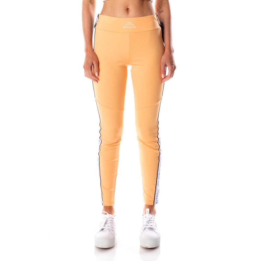 Leggins Kappa Logo Tape Eva Naranjas Claro | 37952-FZCH