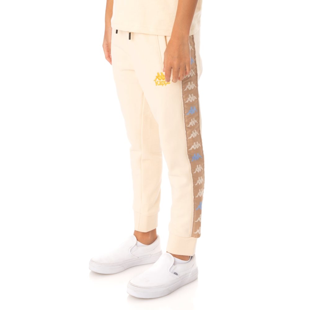 Pantalones Deportivos Kappa 222 Banda Alanz 3 Beige | 01728-UIPC