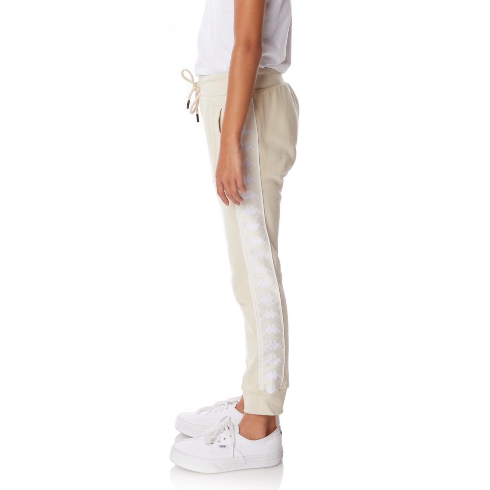 Pantalones Deportivos Kappa 222 Banda Alanz 2 Beige | 02196-LNWO