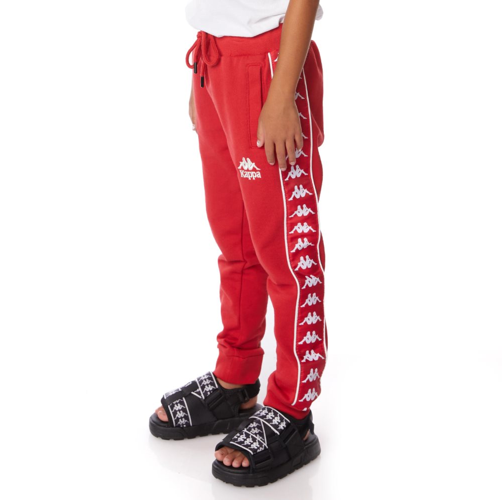 Pantalones Deportivos Kappa 222 Banda Alanz 2 Rojos | 09867-SCDA