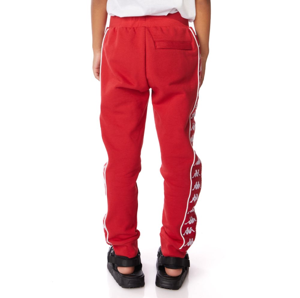 Pantalones Deportivos Kappa 222 Banda Alanz 2 Rojos | 48216-NCUF