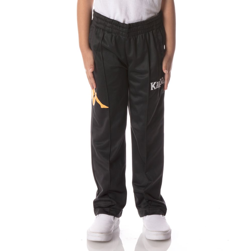 Pantalones Deportivos Kappa Authentic Ambret Negros | 18025-PRSV