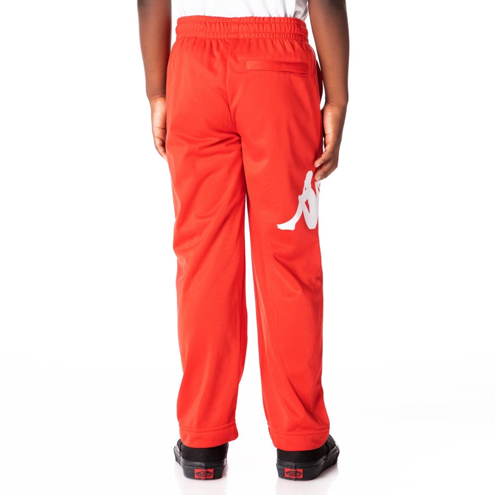 Pantalones Deportivos Kappa Authentic Ambret Rojos | 67134-TDRJ