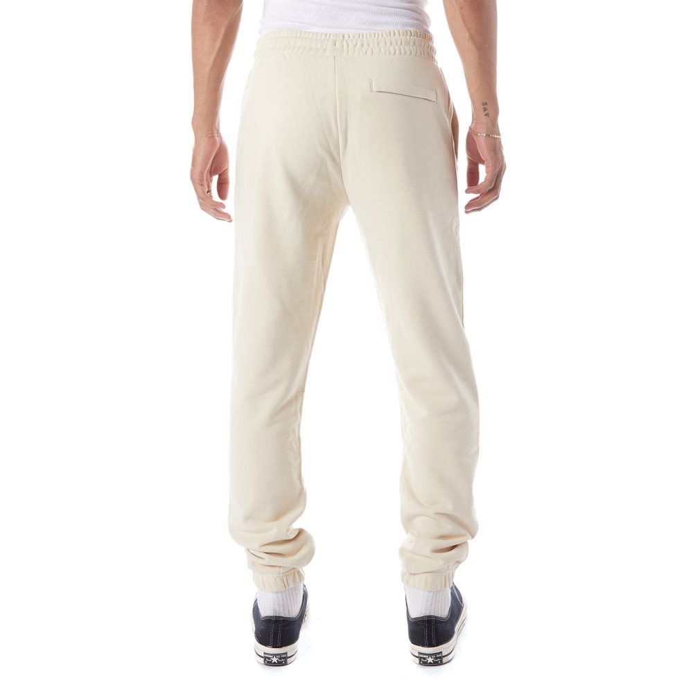 Pantalones Deportivos Kappa Authentic Anvest Beige Blancos | 37481-CWYT