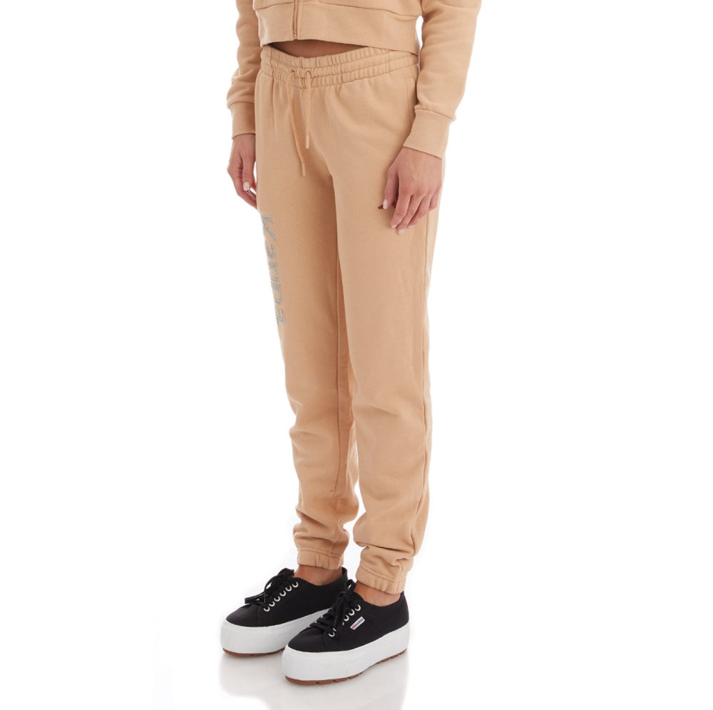 Pantalones Deportivos Kappa Authentic Glitty Beige | 41270-TKUZ