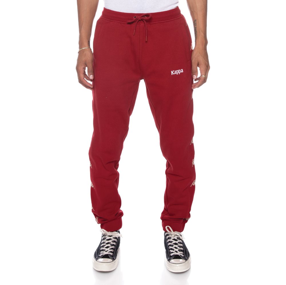 Pantalones Deportivos Kappa Authentic Volki Vino | 35087-YUKA