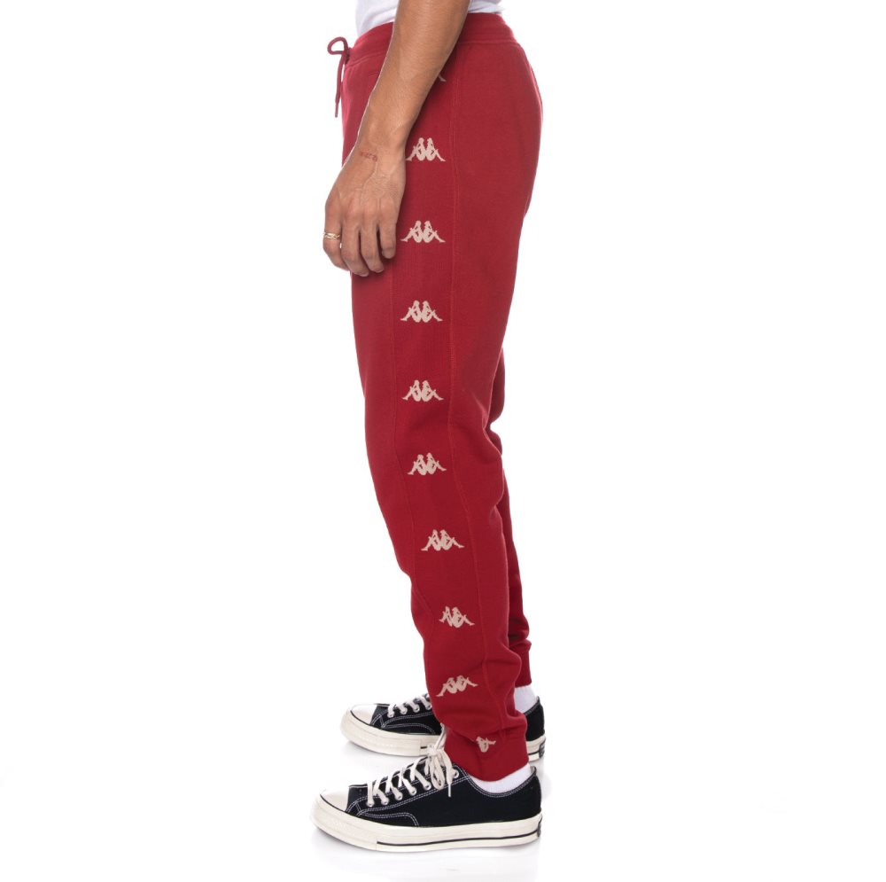 Pantalones Deportivos Kappa Authentic Volki Vino | 52639-DHVB