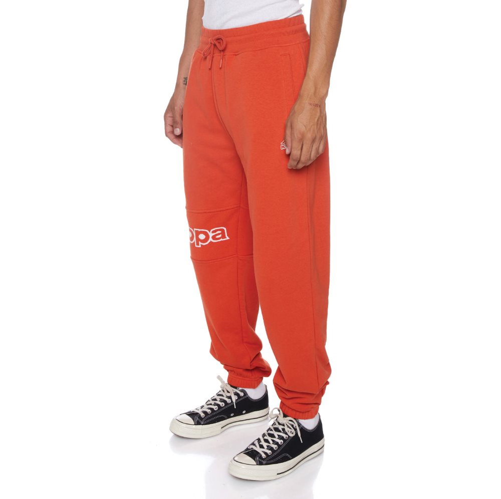 Pantalones Deportivos Kappa Logo Arctplus Naranjas | 37569-HPQB