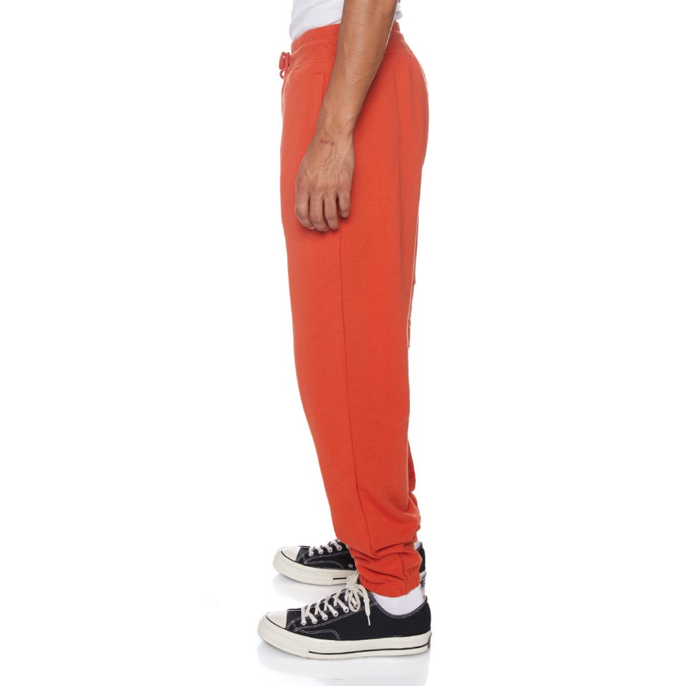 Pantalones Deportivos Kappa Logo Arctplus Naranjas | 37569-HPQB