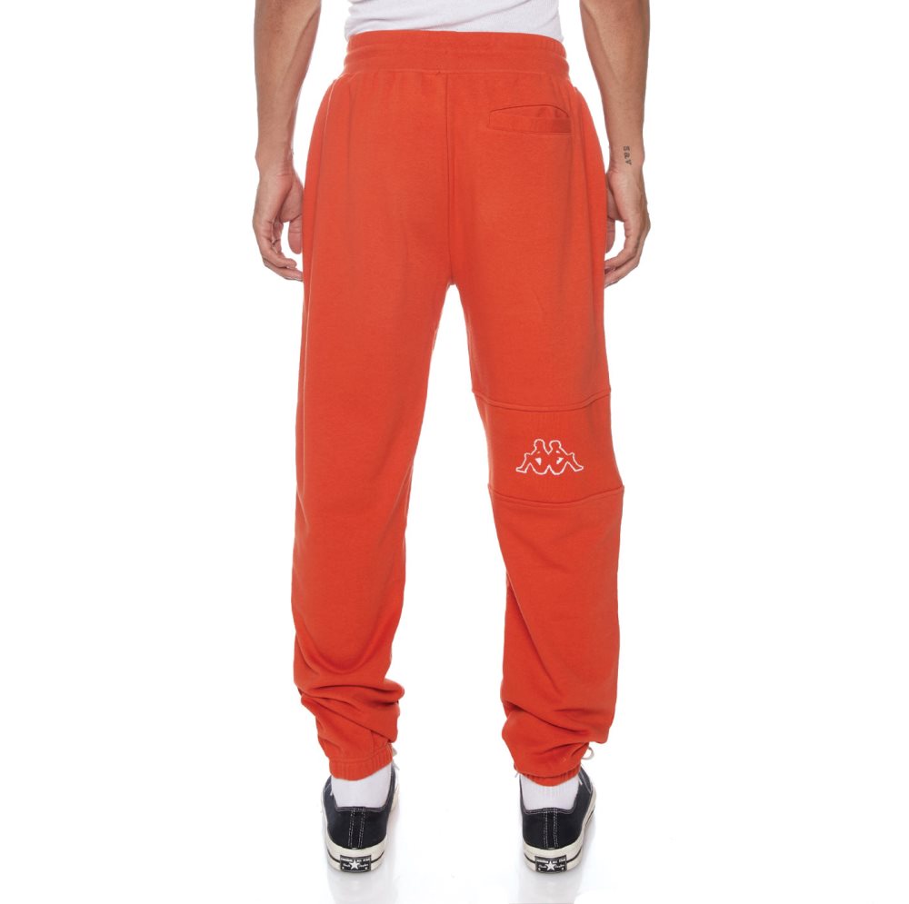 Pantalones Deportivos Kappa Logo Arctplus Naranjas | 37569-HPQB