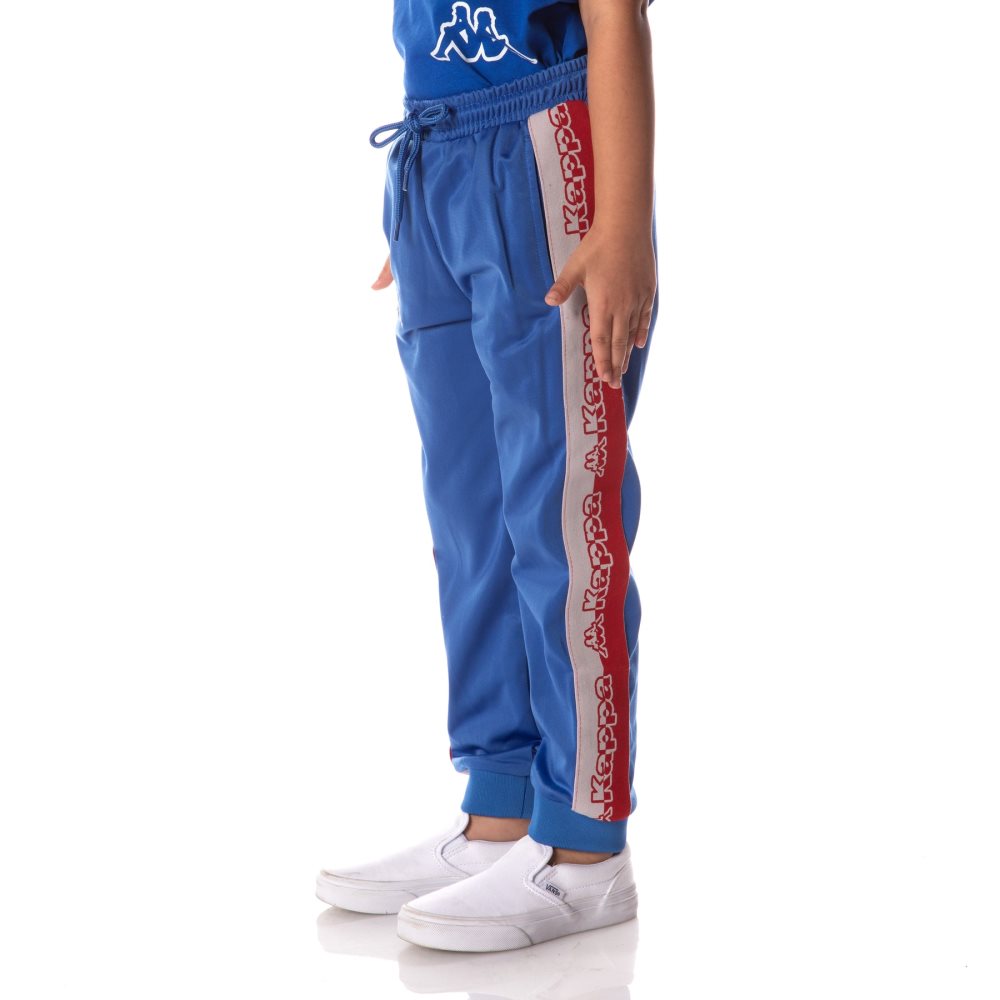 Pantalones Deportivos Kappa Logo Tape Dalic Azules | 71489-OBCW