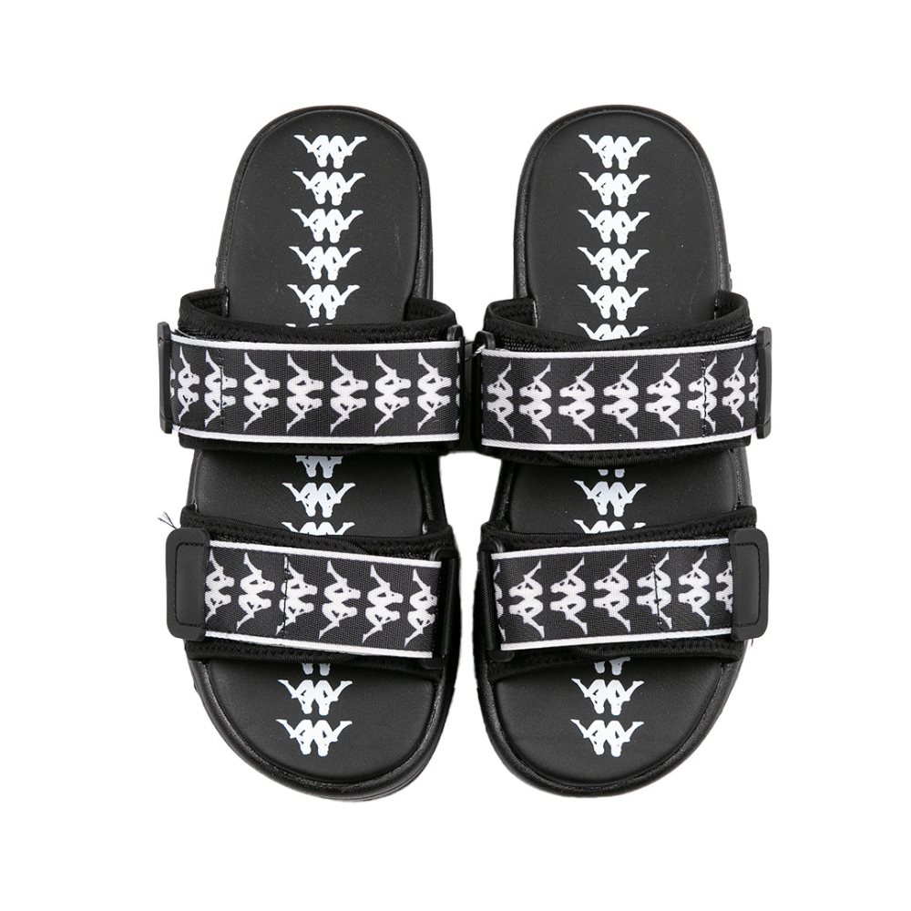 Sandalias Kappa 222 Banda Aster 1 Negros Blancos | 31594-KWRF