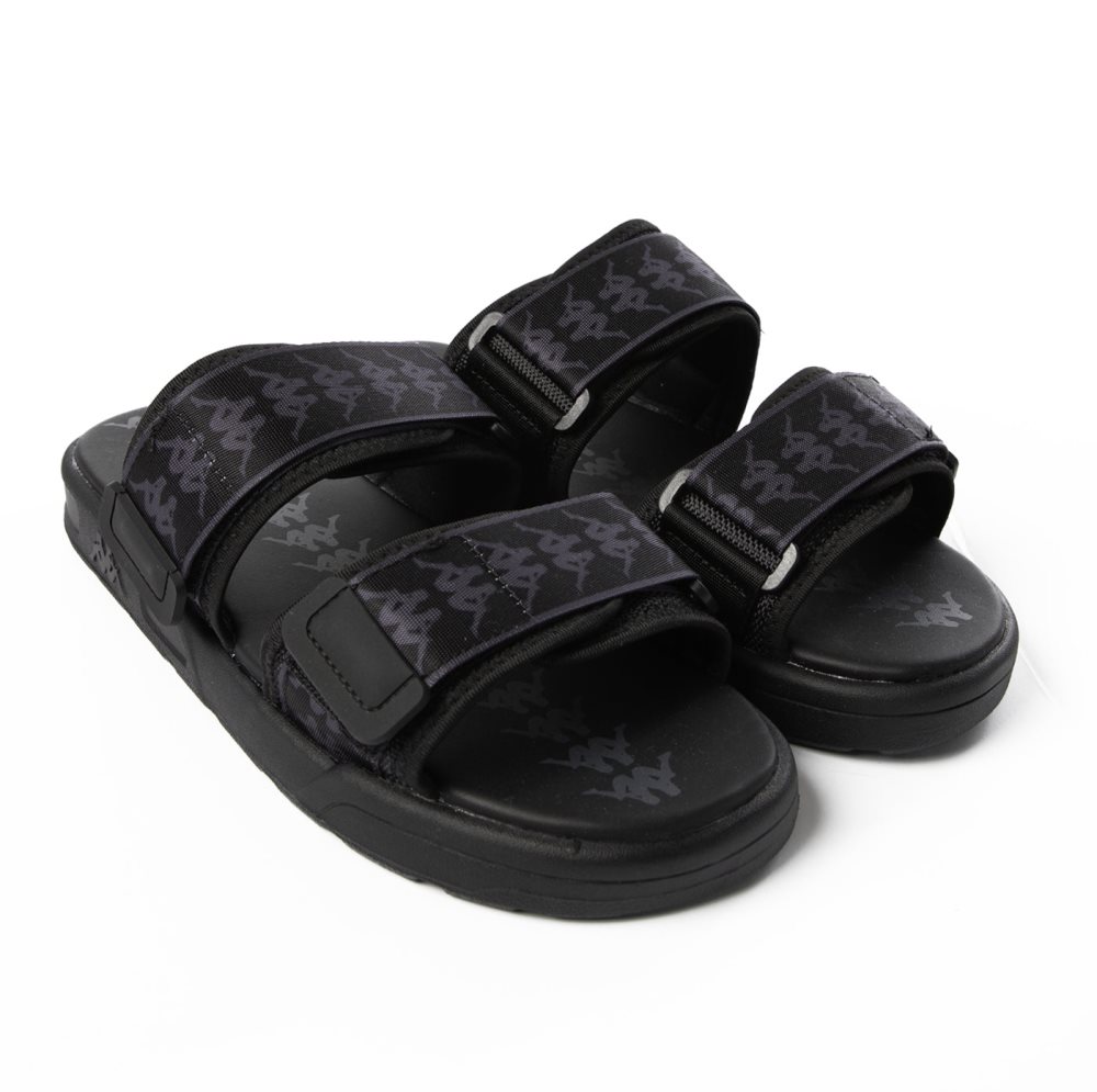 Sandalias Kappa 222 Banda Aster 1 Negros Grises | 41387-LYRS