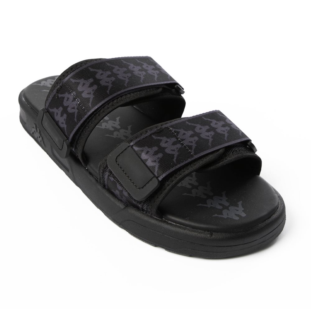 Sandalias Kappa 222 Banda Aster 1 Negros Grises | 41387-LYRS