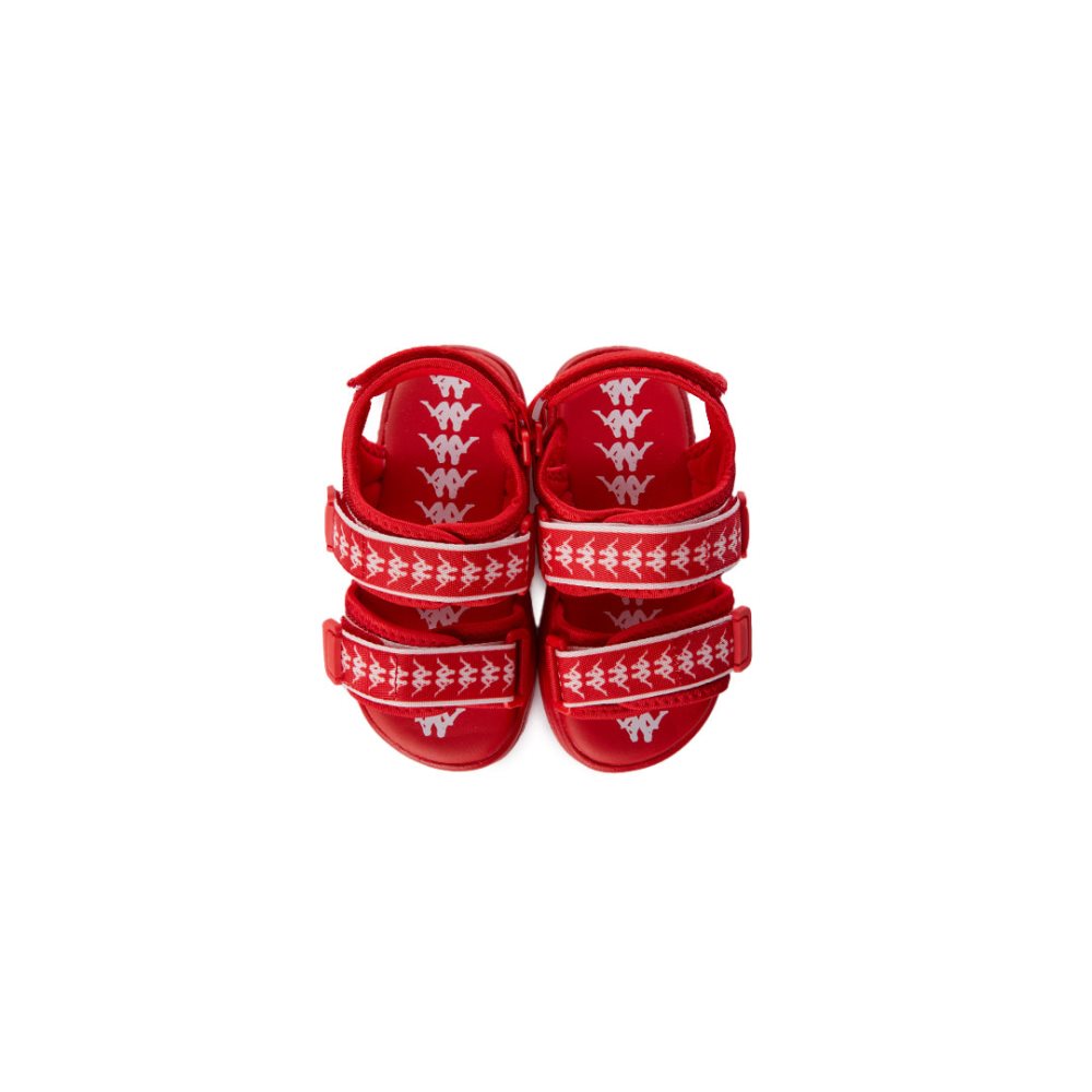 Sandalias Kappa 222 Banda Aster 7 Kids Rojos Blancos | 01854-WRDL