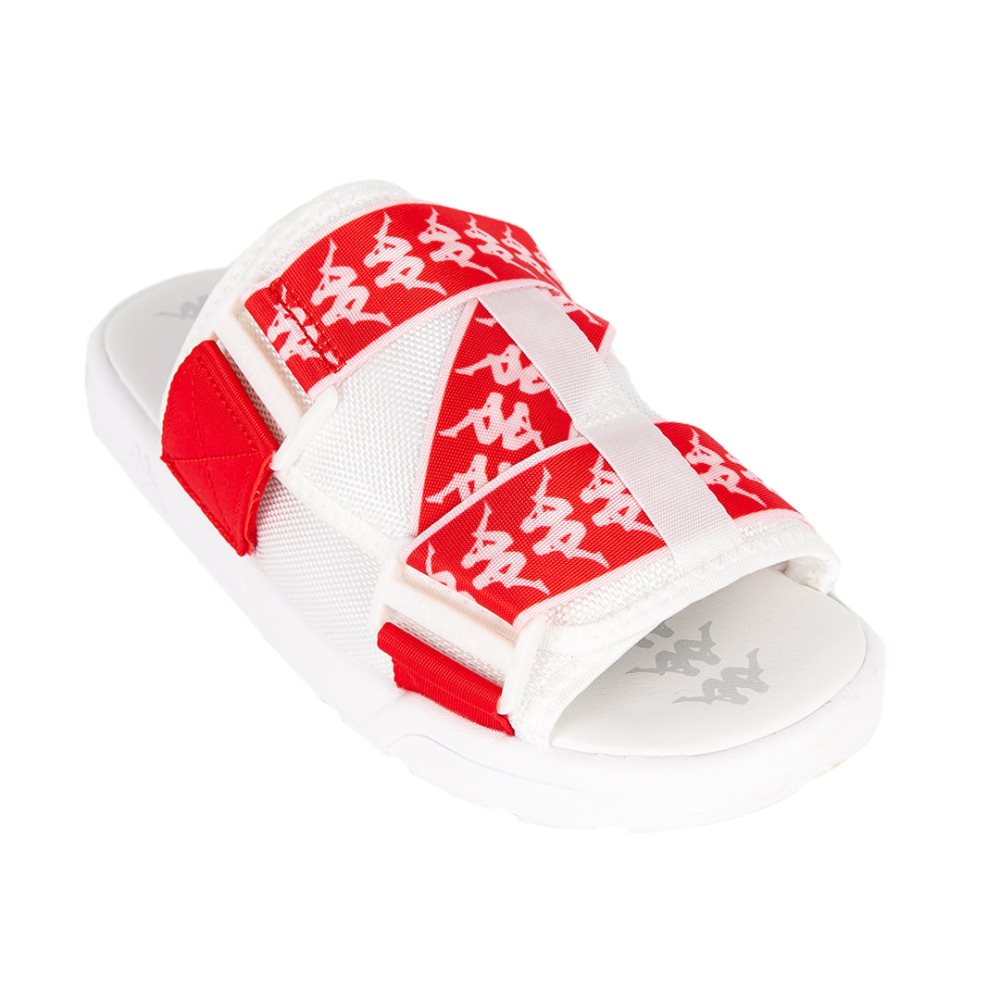 Sandalias Kappa 222 Banda Mitel 1 Blancos Rojos | 40139-FVGO