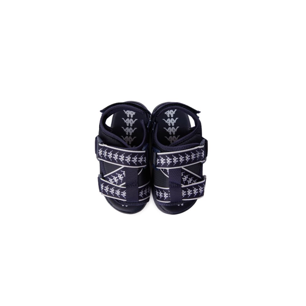 Sandalias Kappa 222 Banda Mitel 2 Kids Azul Marino Blancos | 85631-GUNY