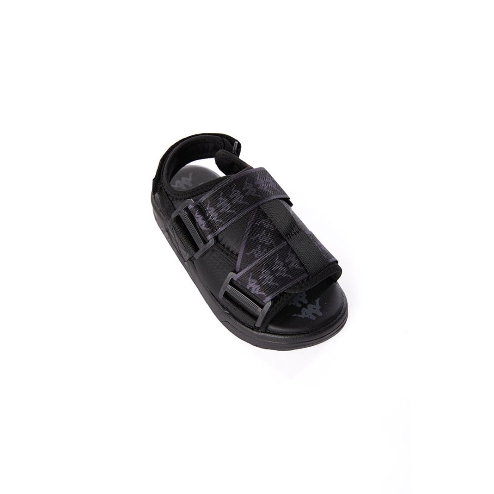 Sandalias Kappa 222 Banda Mitel 2 Kids Negros Grises | 54629-UGDP