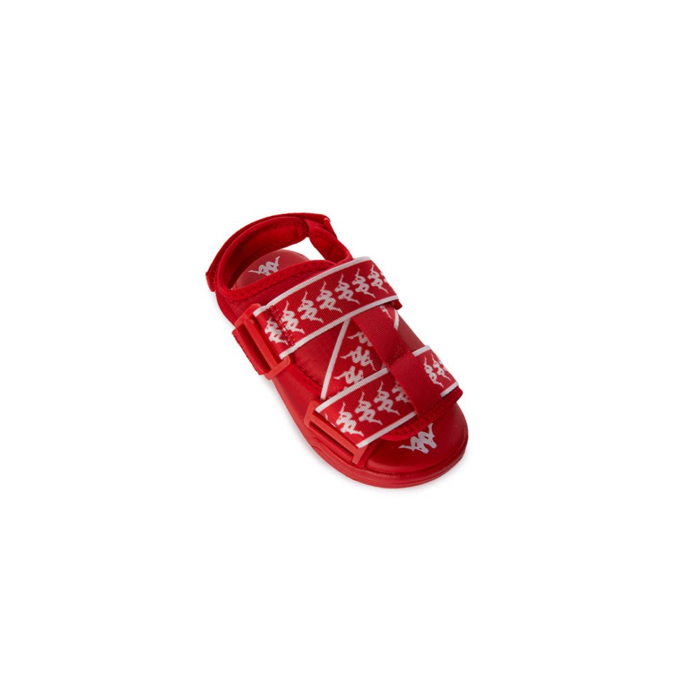 Sandalias Kappa 222 Banda Mitel 2 Kids Rojos Blancos | 70683-CBPF