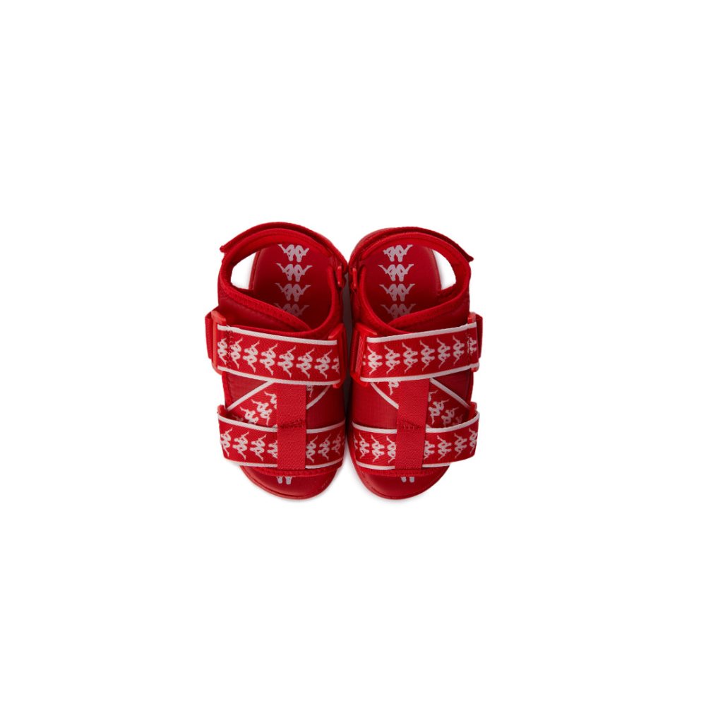 Sandalias Kappa 222 Banda Mitel 2 Kids Rojos Blancos | 70683-CBPF