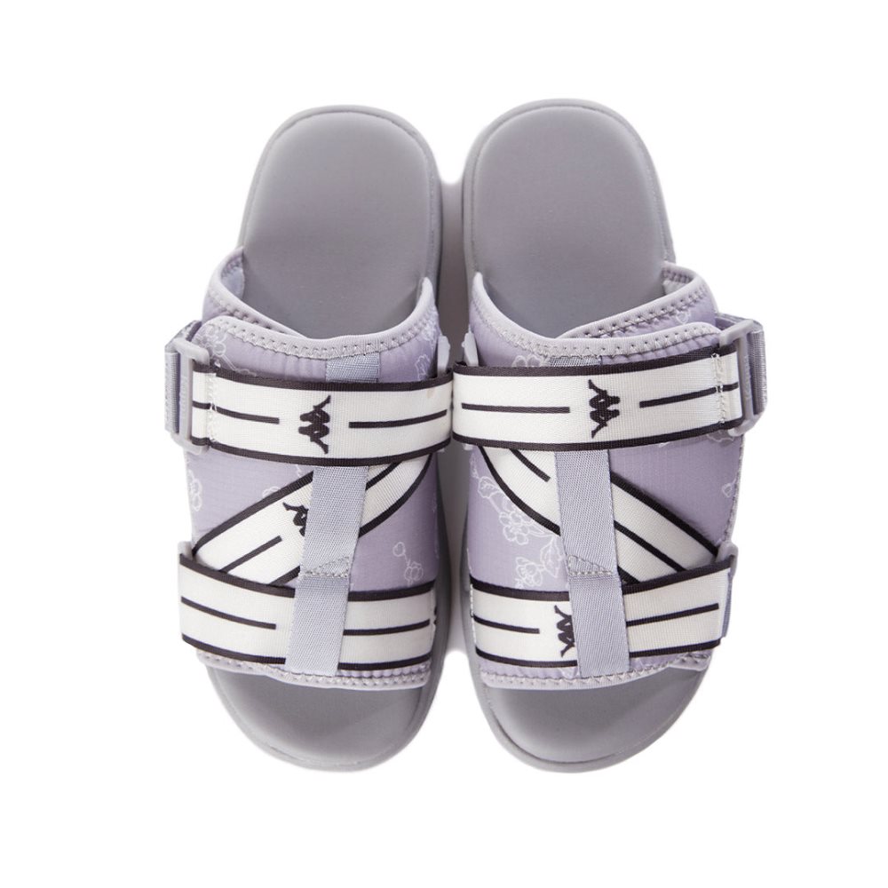 Sandalias Kappa Authentic Jpn Ridew 1 Grises Blancos | 21354-VDLB