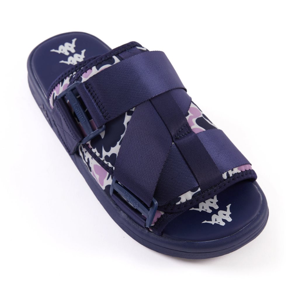 Sandalias Kappa Authentic Taisy 1 Azul Marino Lavanda | 23601-WRYV