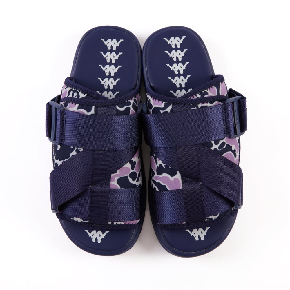 Sandalias Kappa Authentic Taisy 1 Azul Marino Lavanda | 23601-WRYV