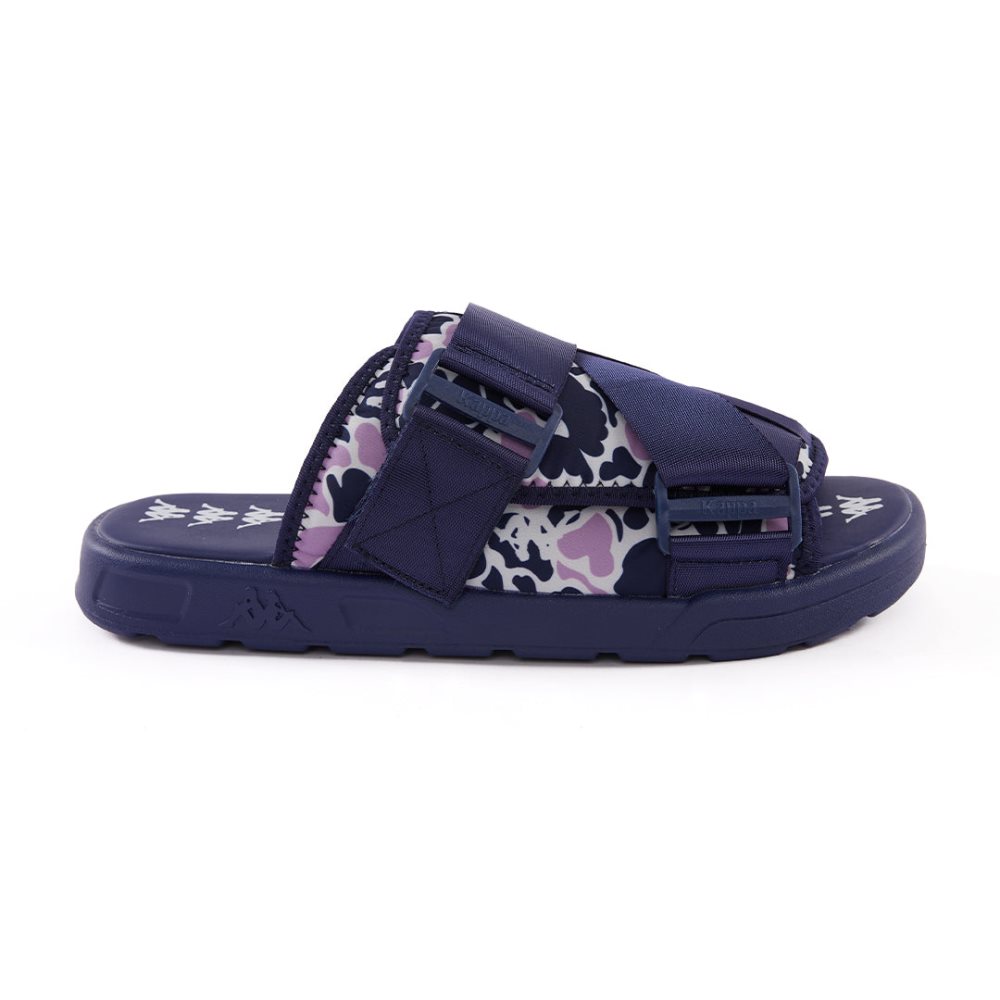 Sandalias Kappa Authentic Taisy 1 Azul Marino Lavanda | 23601-WRYV