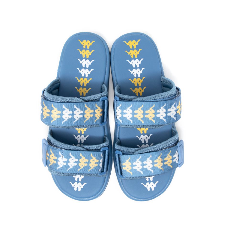 Sandalias de Diapositivas Kappa 222 Banda Aster 4 Azules Claro | 51309-VSTA