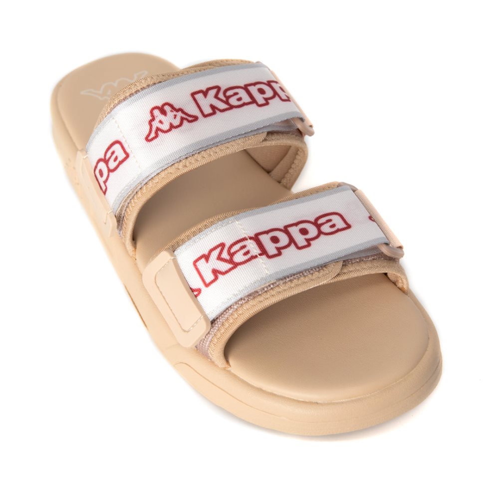 Sandalias de Diapositivas Kappa Logo Kalente Beige | 36082-QJMO