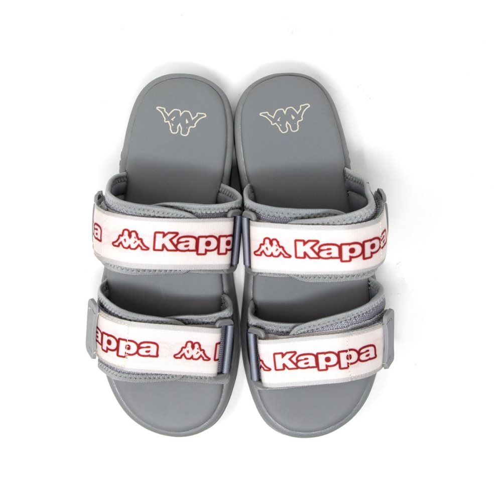 Sandalias de Diapositivas Kappa Logo Kalente Grises | 68247-XKYR