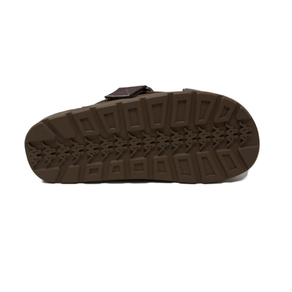 Sandalias de Diapositivas Kappa Logo Tape Kalpi Marrom | 85670-QNPD