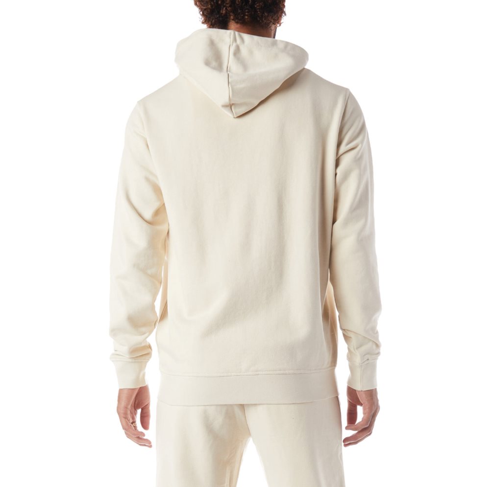 Sudadera Con Capucha Kappa Authentic Awert Beige Blancos | 27510-COXB