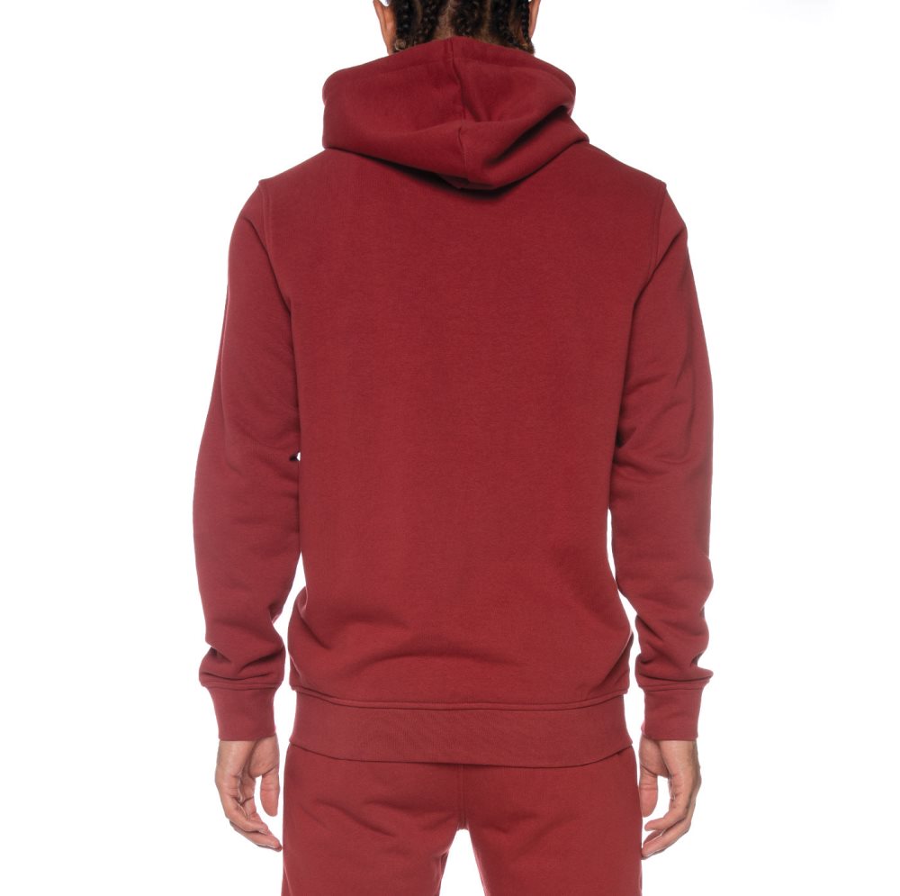 Sudadera Con Capucha Kappa Authentic Awert Vino | 63418-HWUA