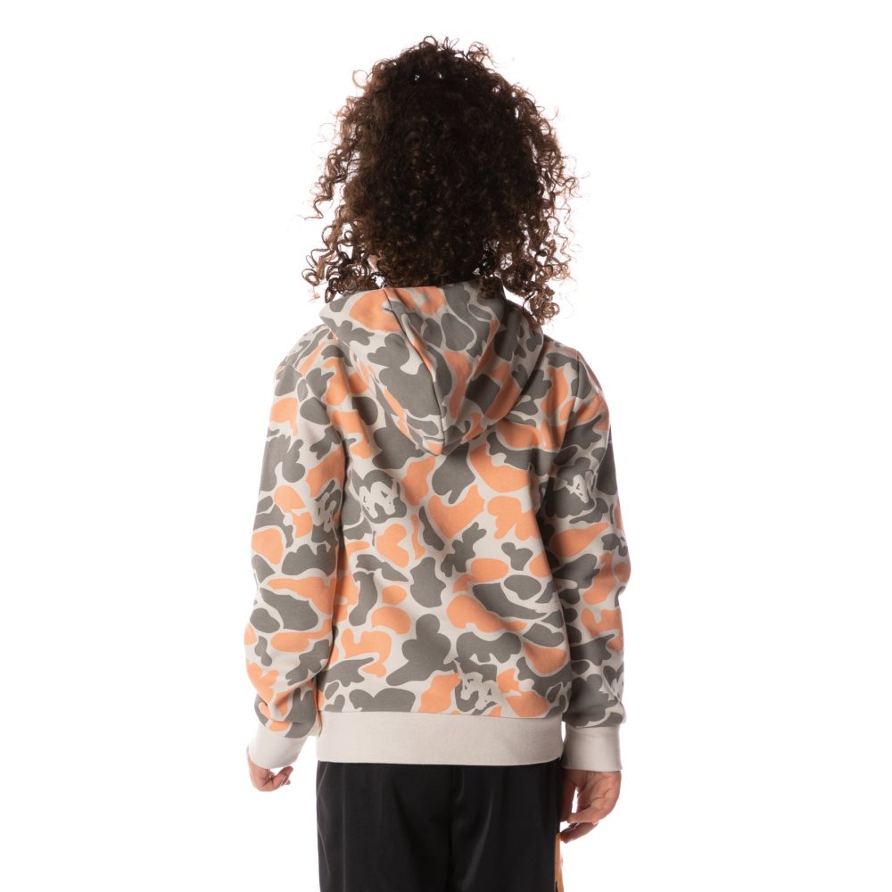 Sudadera Con Capucha Kappa Authentic Picadilly Coral | 41793-MONY