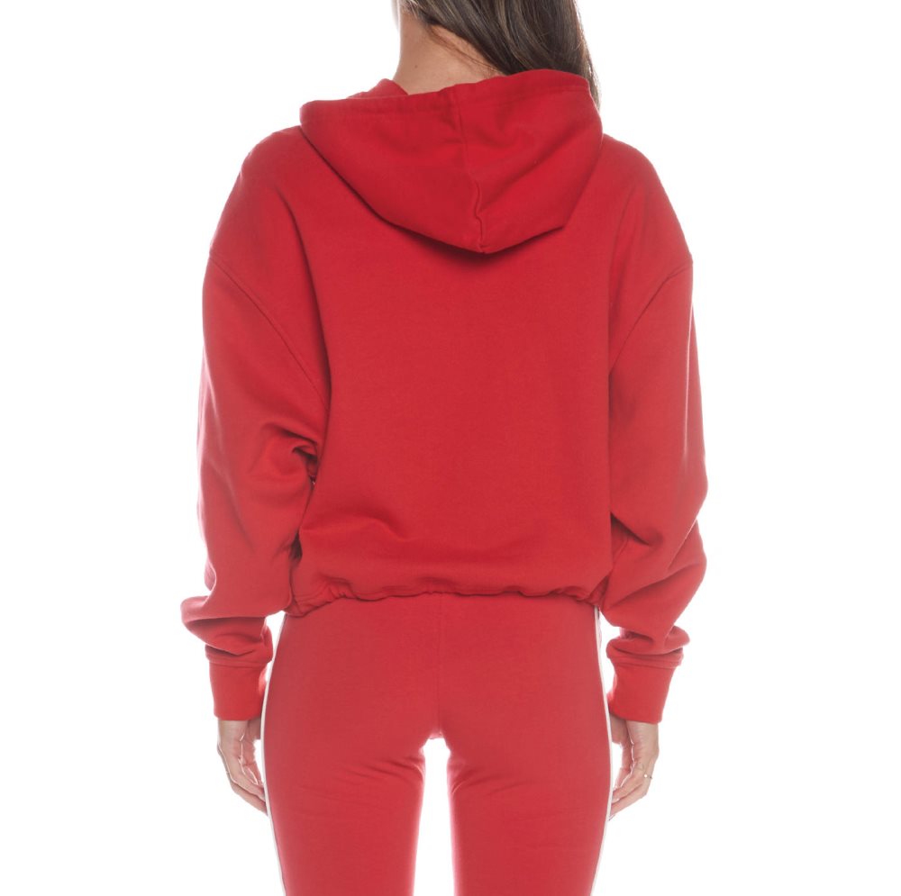 Sudadera Con Capucha Kappa Authentic Voty Rojos | 85263-VORN