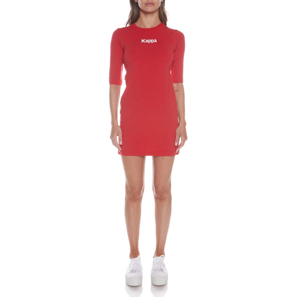 Vestido Kappa Authentic Vublao Rojos | 74031-MLDO